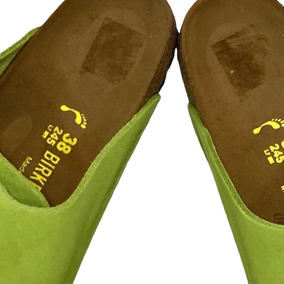 🆕Birkenstock Zurich Green Suede Slipon Comfort 38/7 JUST purchased! Too large - Picture 2 of 9